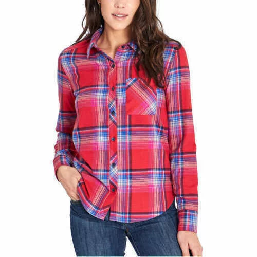 Orvis Women's Flannel Shirt - Premium Quality, Soft & Cozy, Tailored Fit, Versatile Style