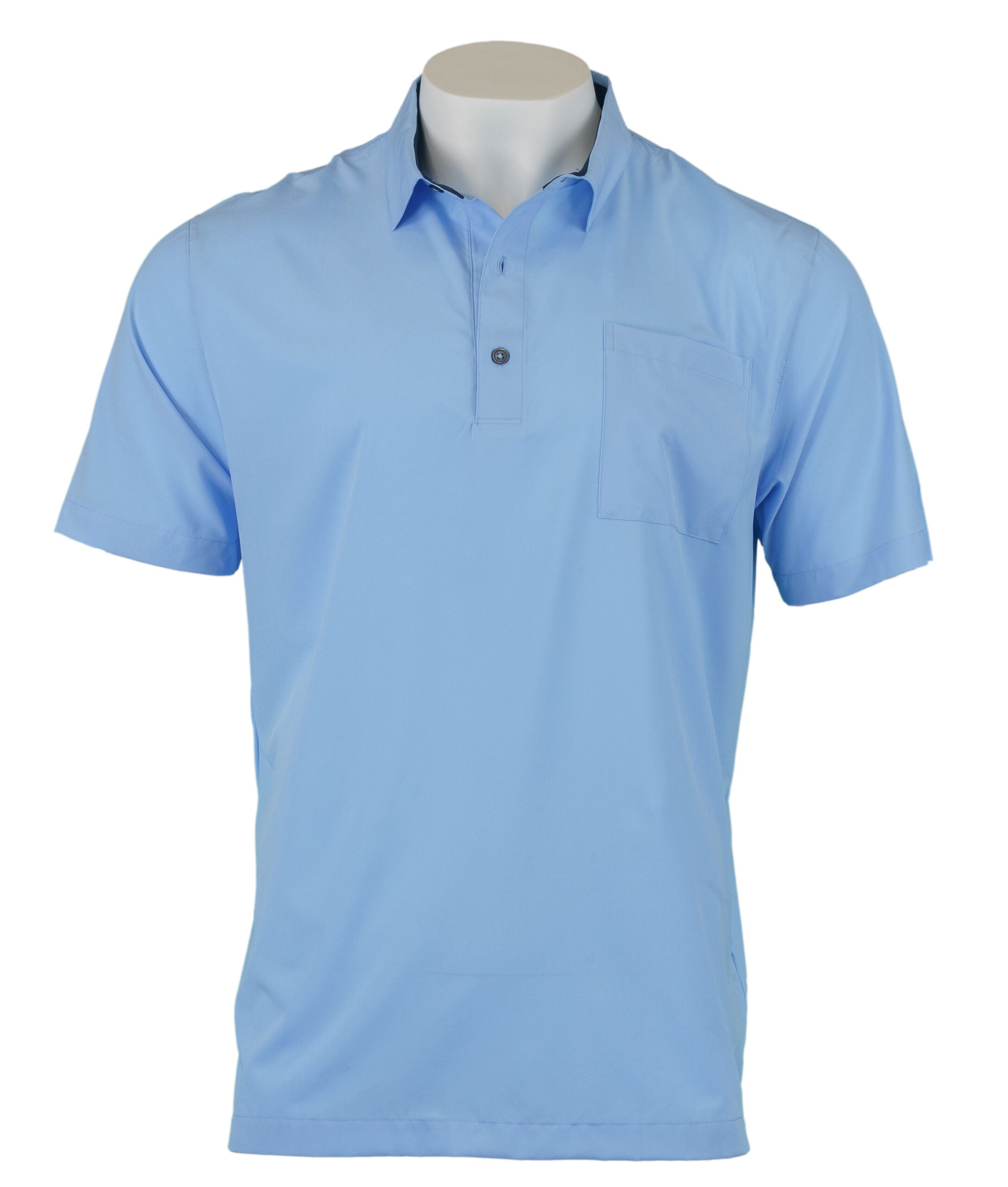 Jachs Men's Ultimate Comfort Shirt (Blue, Large)