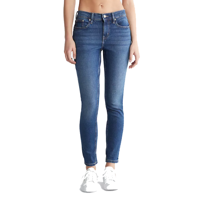 Calvin Klein Jeans Women Ultimate Skinny Low Rise Classic 5 Pocket Denim Pants