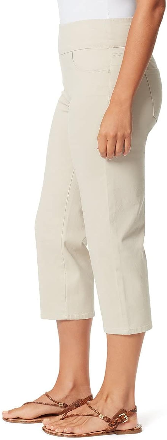 Gloria Vanderbilt Women's Pull-On Crop Pant