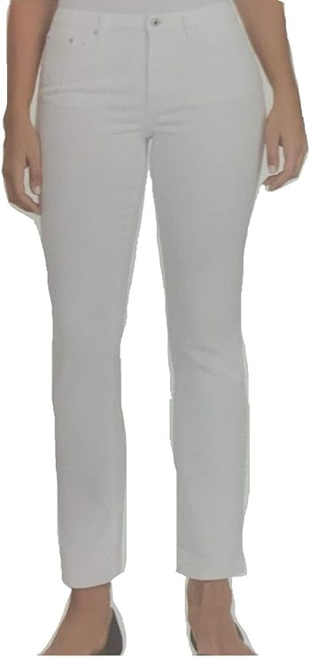 Ella Moss Ladies' High-Rise Jean (White, 6/28)