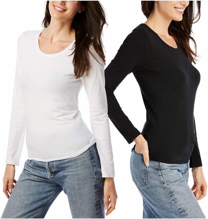 Lucky Brand Women's 2-Pack Long Sleeve Tees – MyStyle