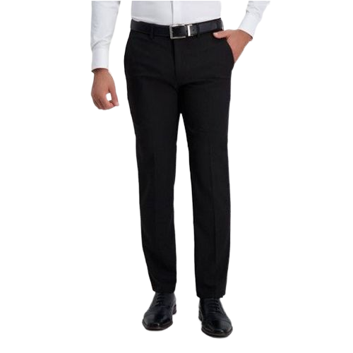 Haggar Men's Flex Waistband Trousers - Ultimate Comfort & Style