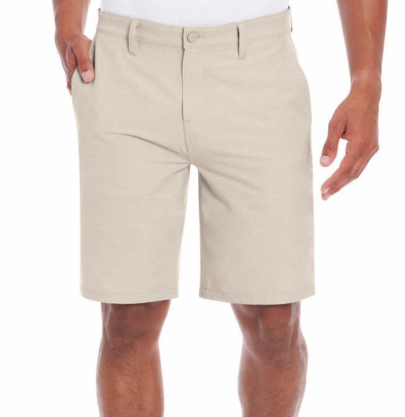 Hurley Men's Quick Dry Classic Fit Hybrid Walk Shorts (Tan, 36)