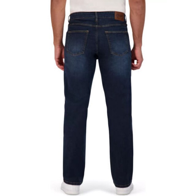 Men's Straight Fit Jeans with Freedom Stretch Technology - Comfortable and Stylish