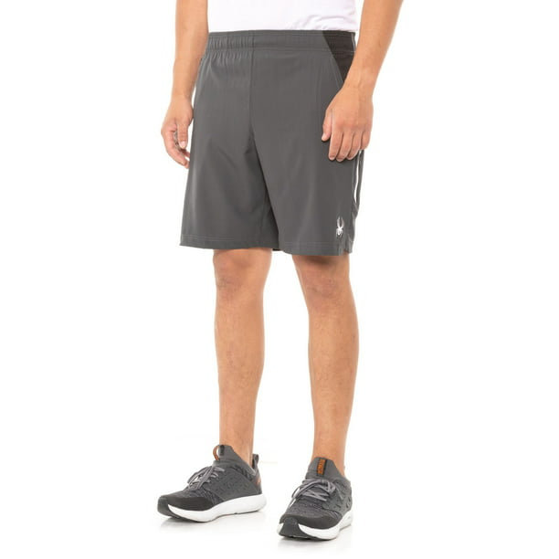Spyder mens Active Woven Shorts (Grey, X-Large)