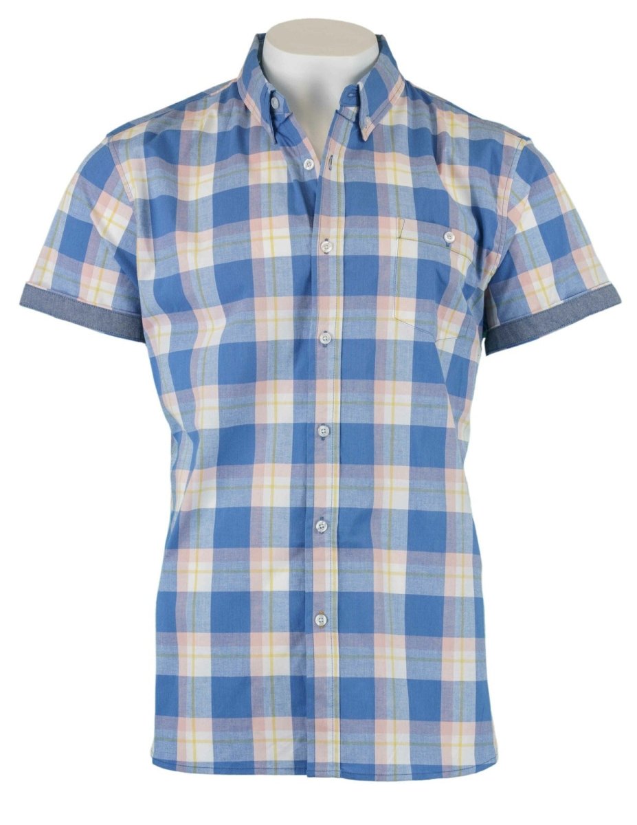 LEE Men's Short Sleeve Woven Shirt - Versatile Style & Comfort