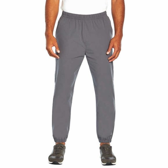 Banana Republic Men's Tech Jogger Pants (Gray, M)