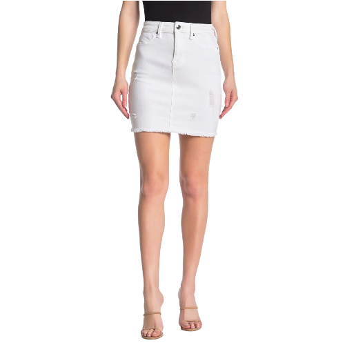 Vintage America Women's Denim Skirt - Timeless Retro Chic Fashion for Versatile Styling