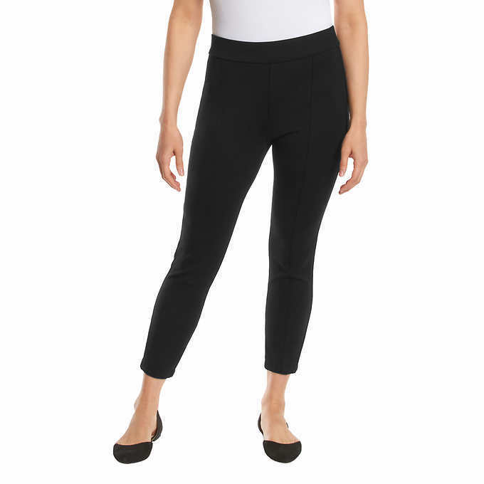 Anne Klein Women's Midweight Tummy Control Ponte Pant