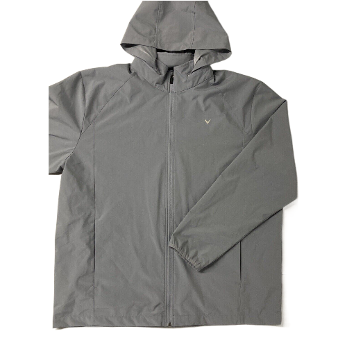 Callaway Men's Water Resistant Jacket with Packable Hood - Sleek Style and Protection