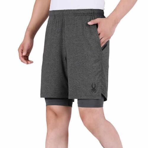 Spyder Men's Fitness Shorts - Moisture-Wicking, Lightweight and Breathable Athletic Shorts