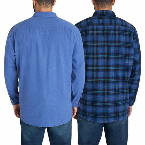 Lee Men's Flannel Shirt 2-pack