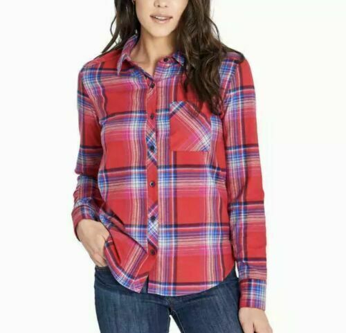 Orvis Women's Flannel Shirt (Red , Small)