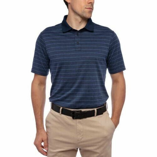 Glacier Performance Men's Polo: Moisture-wicking cotton blend shirt for a stylish and comfortable look