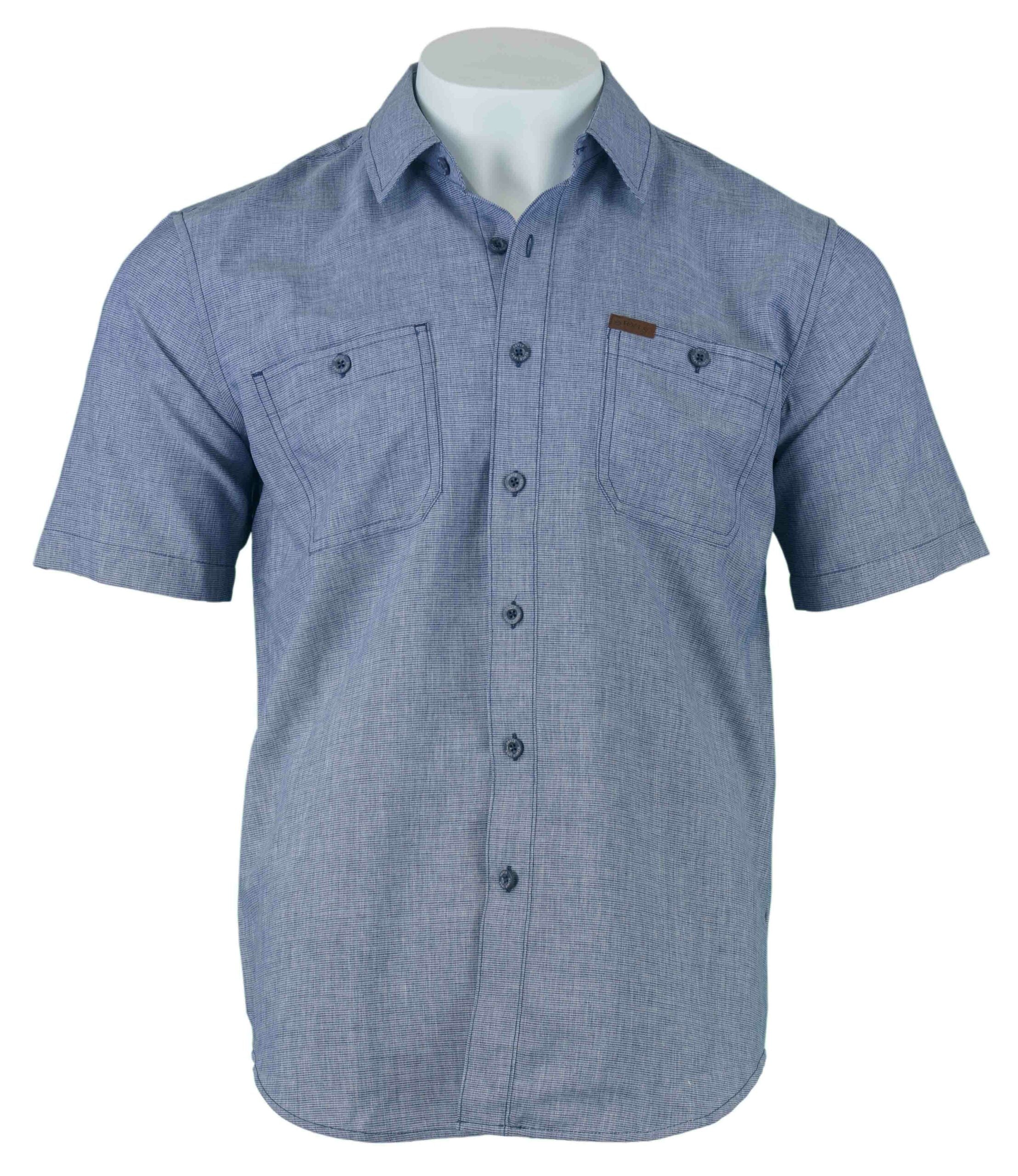 Orvis Men Short Sleeve Woven Shirt