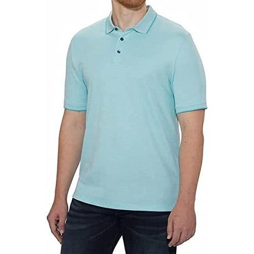 English Laundry Men's Short Sleeve Polo - Premium Quality Classic Fit Cotton Polo Shirt
