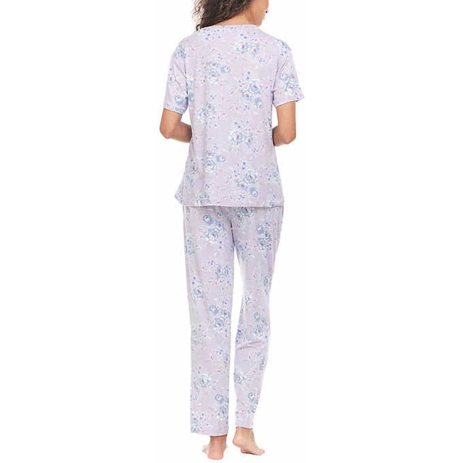 Flora Nikrooz Women's PJ Set: Luxury Sleepwear, Shirt and Pant, Elegant Design, Comfortable Fit