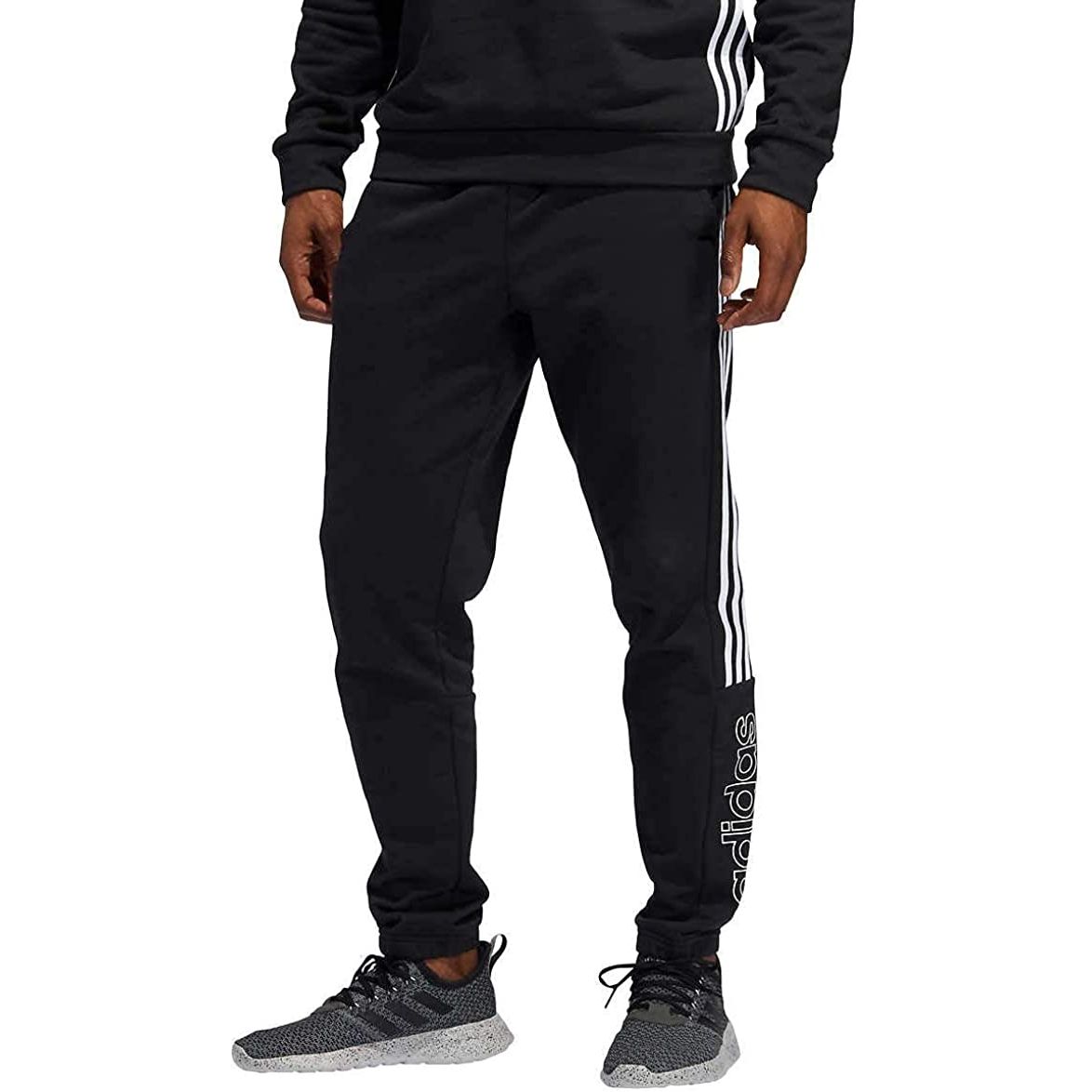 adidas Men's Sereno 19 Training Pants - Moisture-Wicking Athletic Performance with Tapered Fit