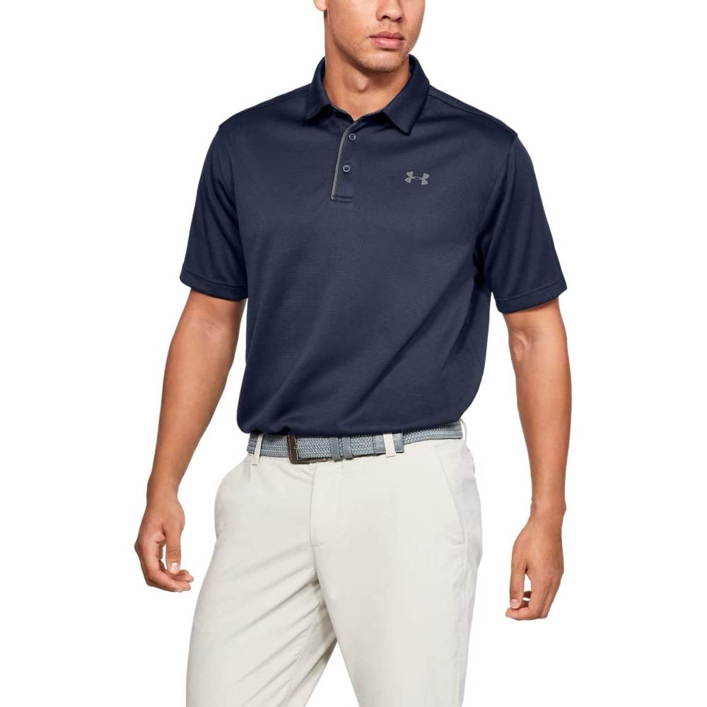 Upgrade your style and performance with Under Armour Men's Tech Polo - Moisture-wicking and Anti-odor technology