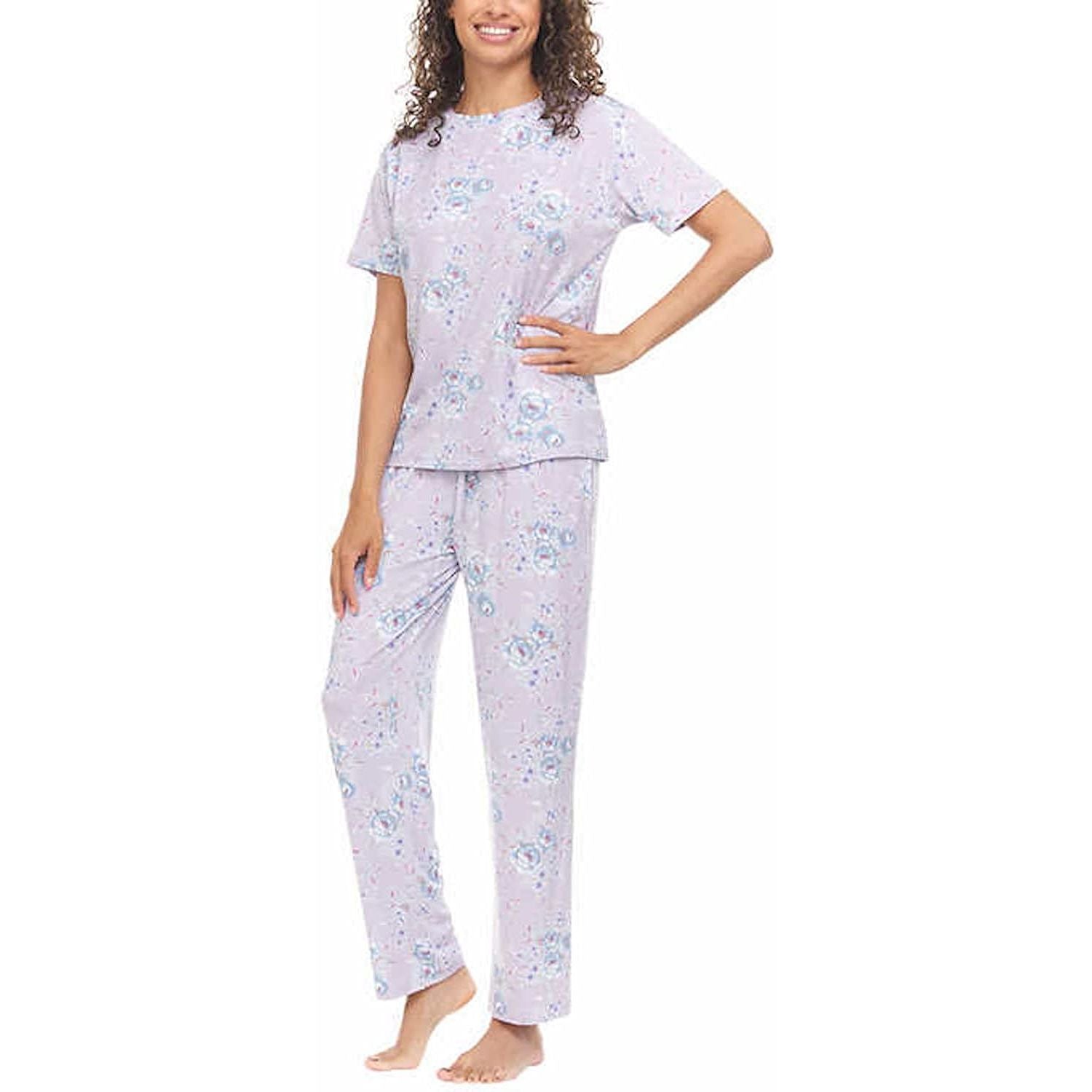 Flora Nikrooz Women's PJ Set: Luxury Sleepwear, Shirt and Pant, Elegant Design, Comfortable Fit
