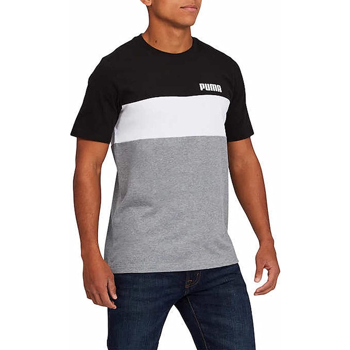 PUMA Men's Short Sleeve Double Down Tee