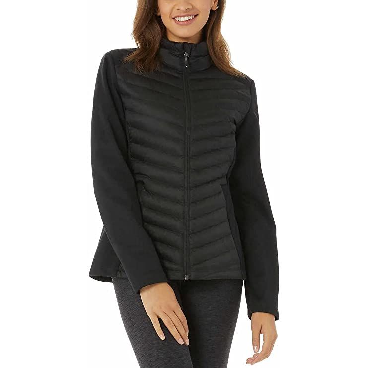 32 Degrees Women's Mixed Media Jacket - Versatile & Fashionable Outerwear