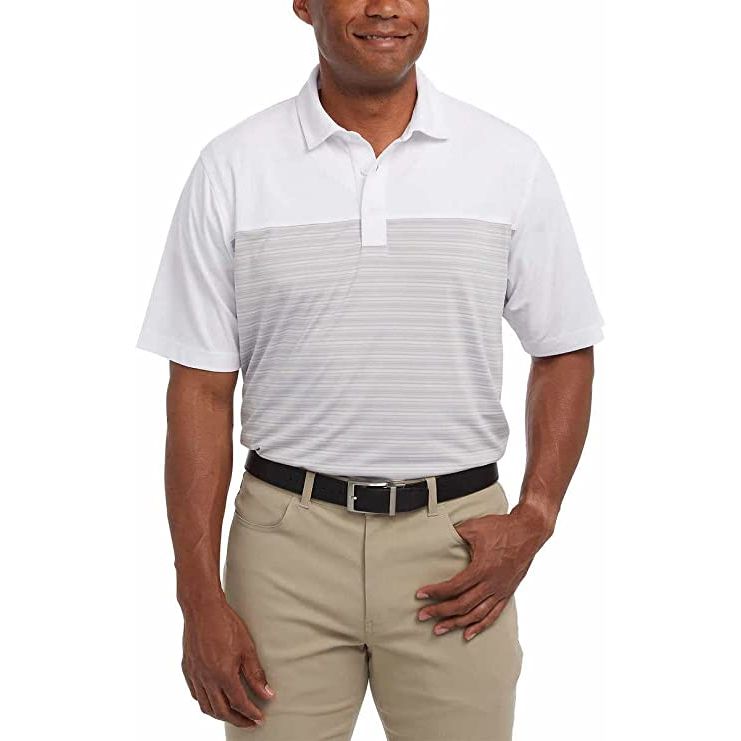 Pebble Beach Men's Performance Polo - Moisture-Wicking & Stretchable Fabric - Classic Design