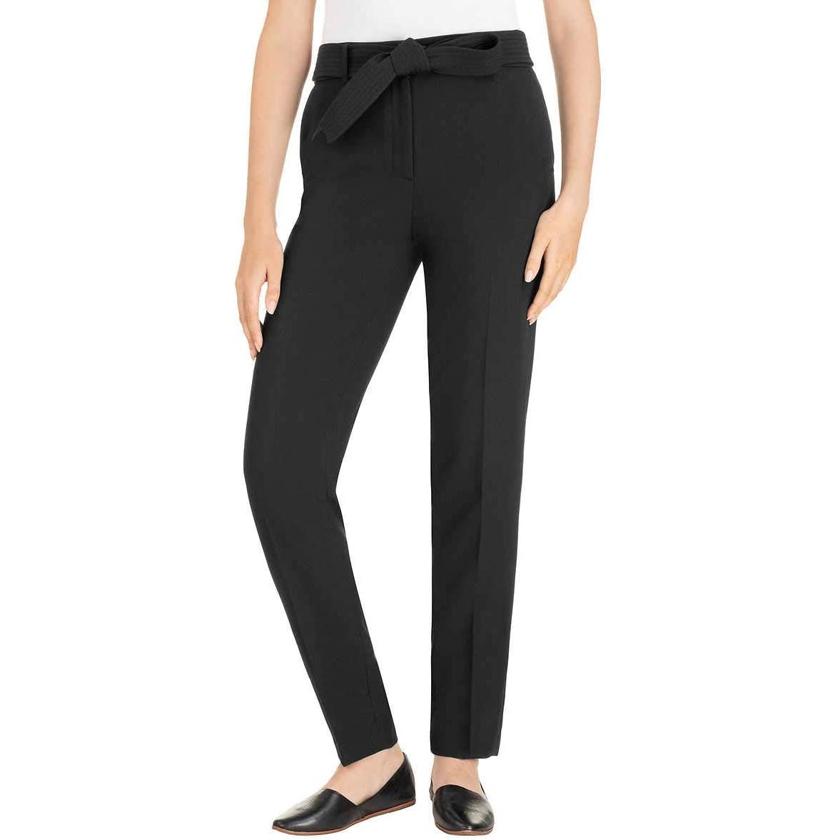 Hilary Radley Tie Front Pant: Stylish, Flattering Fit, Premium Quality, Versatile, Classic Colors