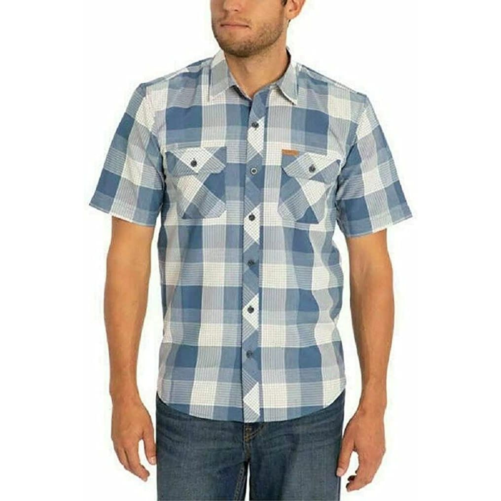 Orvis Men's Woven Tech Shirt - Breathable, Moisture-Wicking, Tailored Fit, Short Sleeve, Classic Design