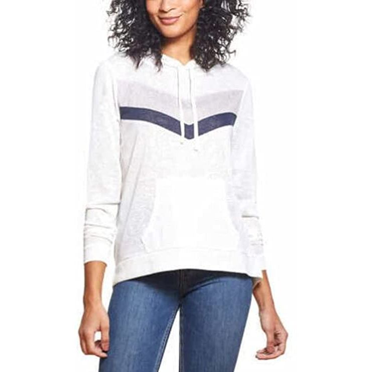 Stylish Weatherproof Women's Slub Hoodie - All-Weather Comfort