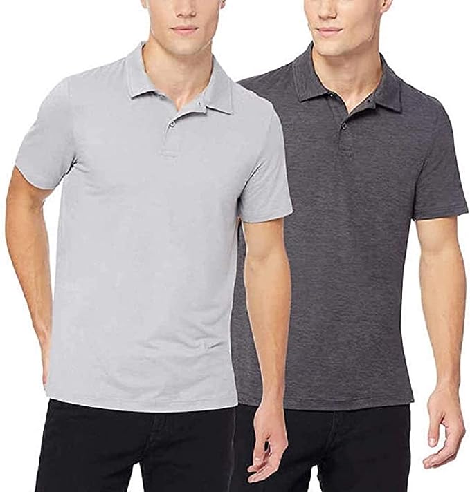 Men's Polo Shirt 2-Pack in Classic Colors - 32 Degrees