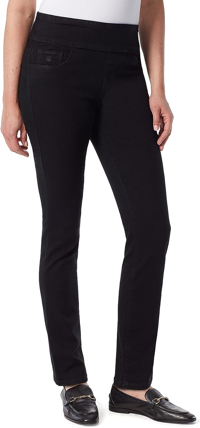 Gloria Vanderbilt Women's Pull on Comfort Jeans