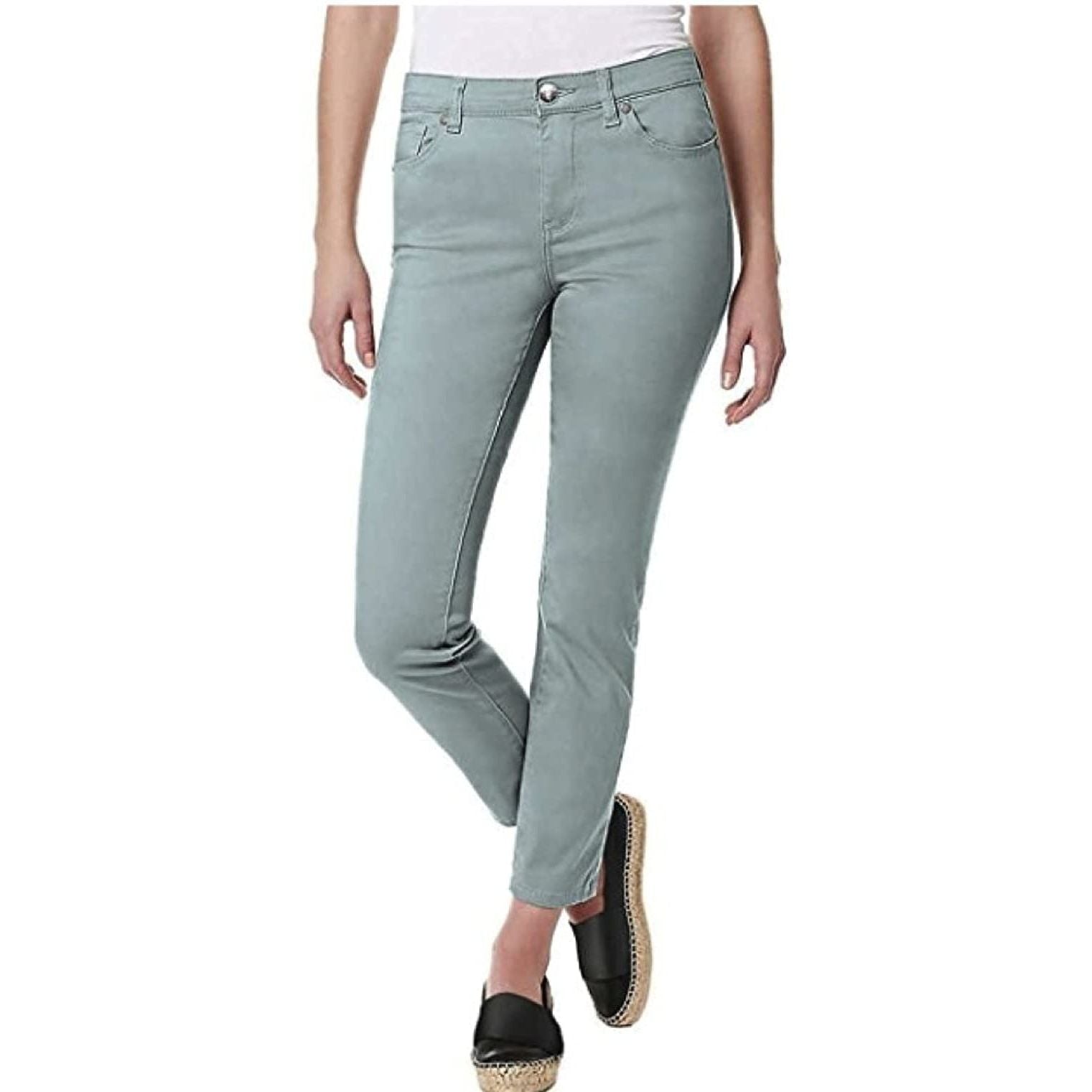 Buffalo David Bitton Ladies Ankle Length Skinny Pant - Slim Fit Trousers for Women