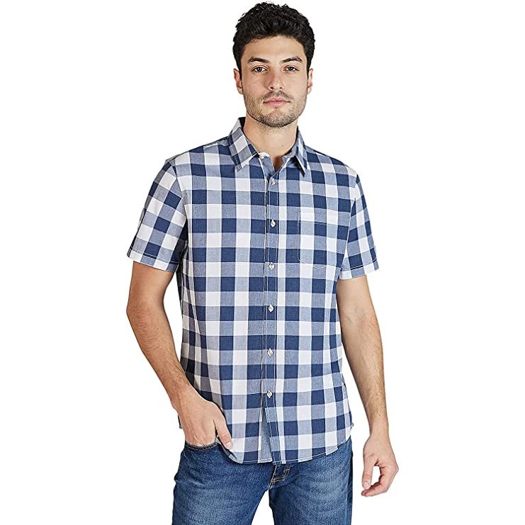 LEE Men's Short Sleeve Woven Shirt - Versatile Style & Comfort