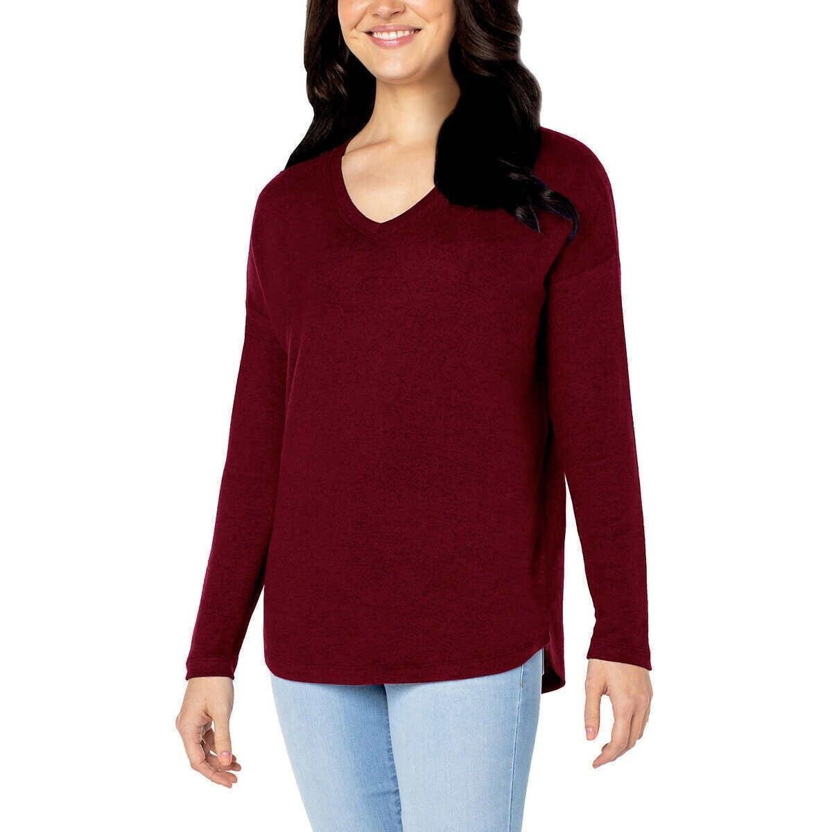 Well Worn Women's V-Neck Top