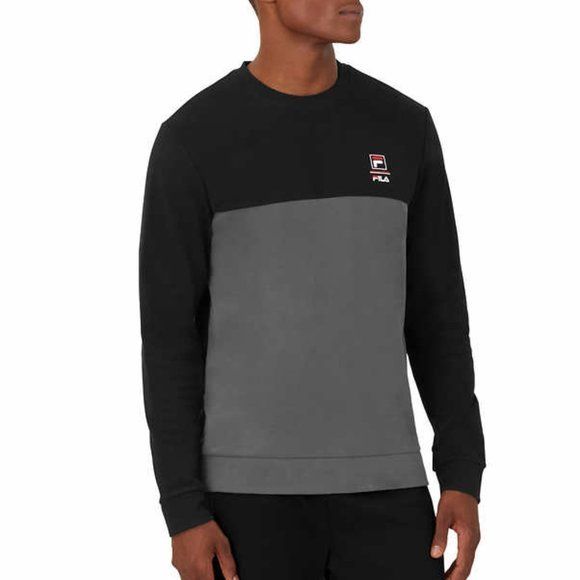 Fila Men's Crew Neck Sweatshirt - Classic Comfort and Style