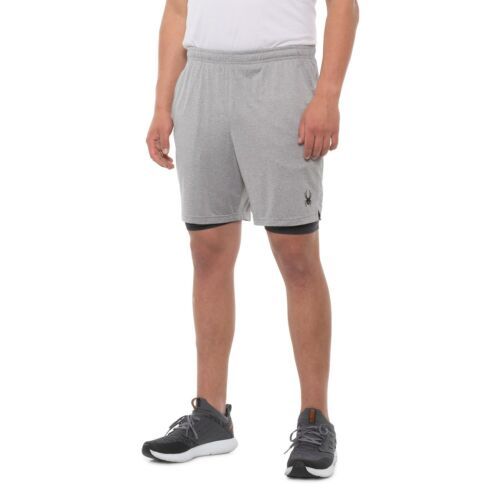 Spyder Men's Fitness Shorts - Moisture-Wicking, Lightweight and Breathable Athletic Shorts