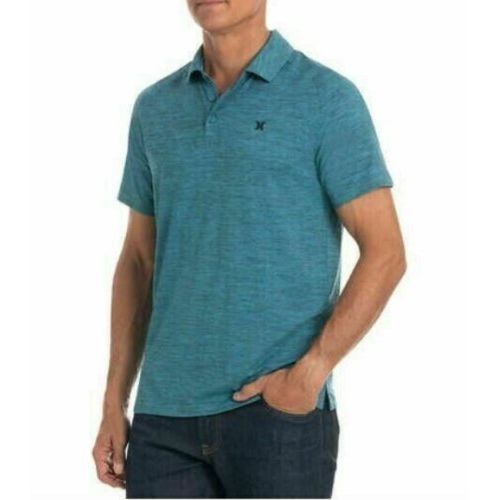 Hurley Men's Ultra Soft Stretch Moisture Wicking Performance Polo Shirt - mystyle.one