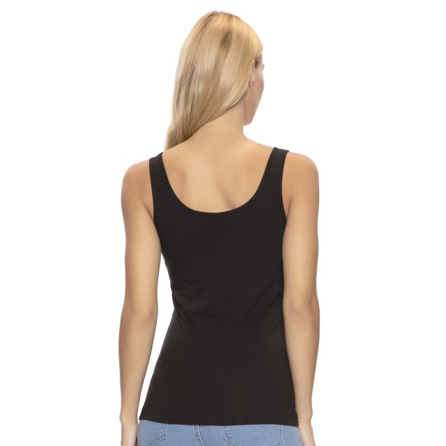 Felina Reversible Cotton Womens Tank Top | 4-Pack