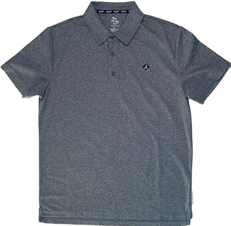 Paul Sperry Men's Moisture Wicking Classic Fit Short Sleeve Polo