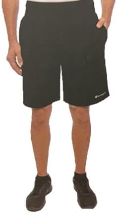 Champion Men's French Terry Short (Black, S)