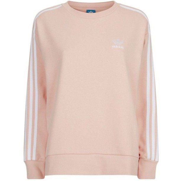 Adidas Women's 3-Stripes Crewneck Sweatshirt: Sporty Style & Comfort