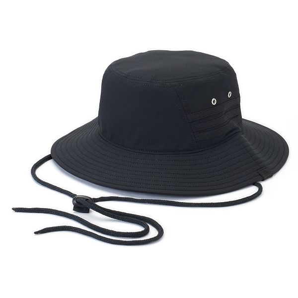 adidas Upf 50 Bucket Hat (Black, One Size)