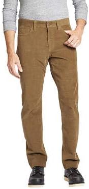 Copper and Oak Men's Corduroy Pants (Khaki, 40W x 30L)