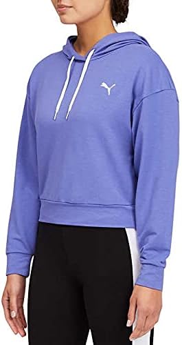 Puma Women's Modern Sport Hoodie (Hazy Blue,L)