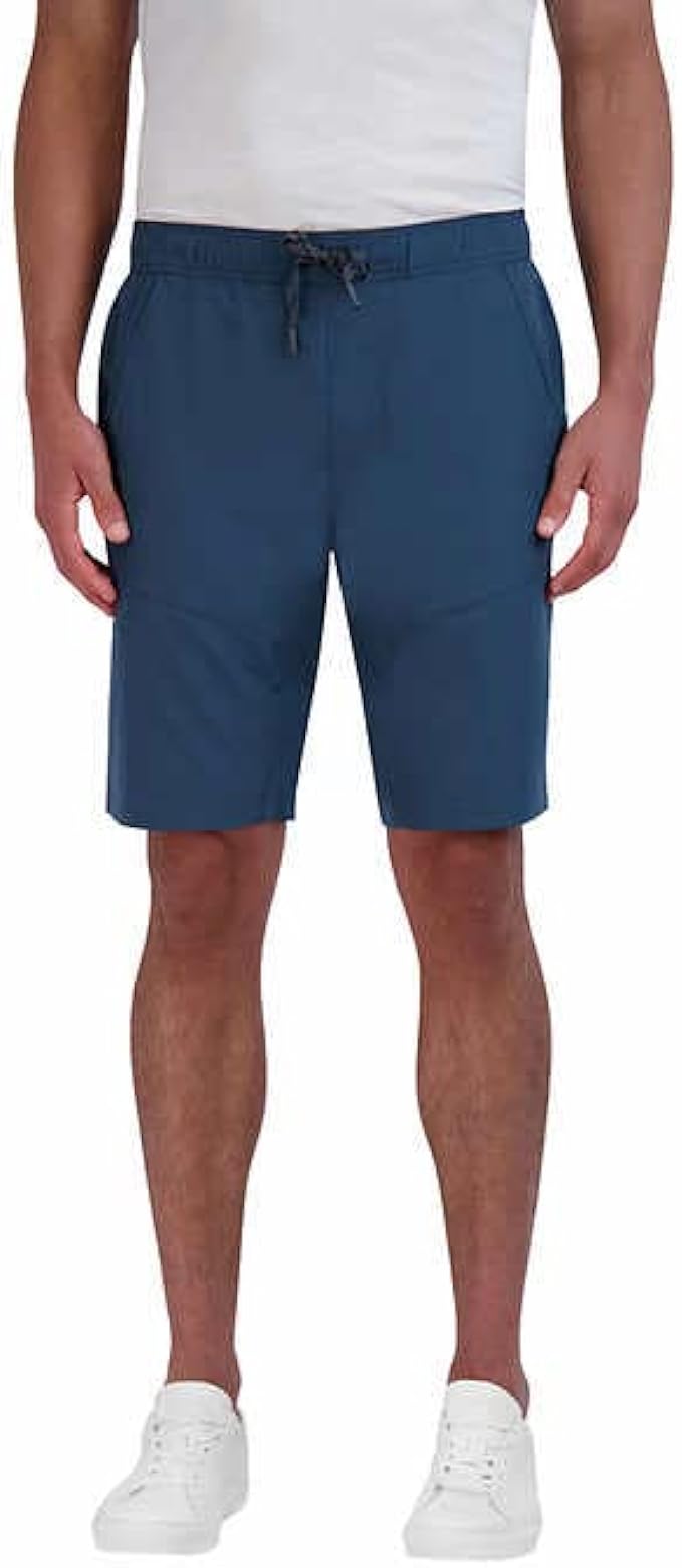 Gerry Men's Pull-On Trail Short (Blue, Medium)