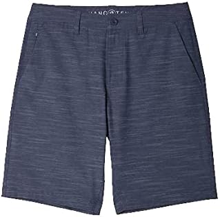 HangTen Men's Hybrid Short (Mood Indigo, 40)