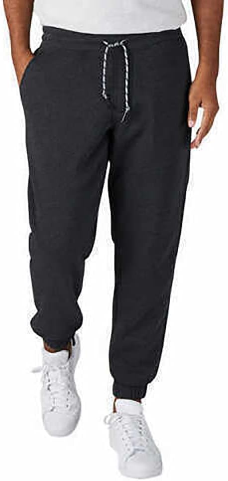 Weatherproof Vintage Men's Sweatpants (Charcoal Heather, XL)