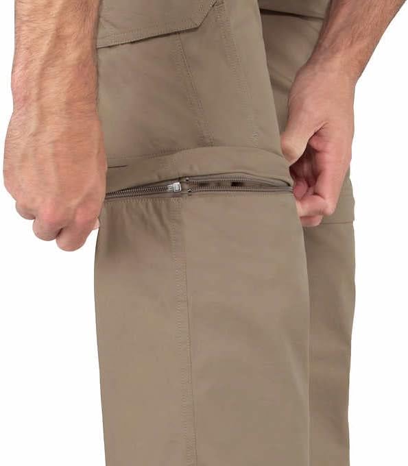 BC Clothing Men's Convertible Lightweight Comfort Stretch Cargo Pants or Shorts